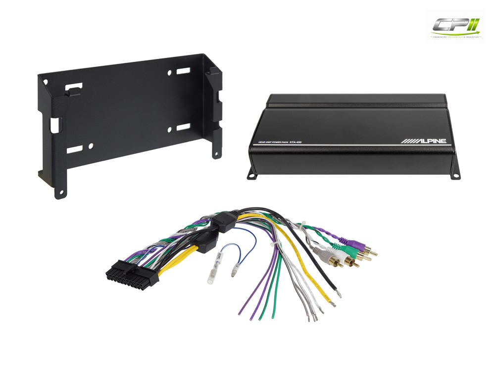 Alpine KTA-450 4-Kanal Verstärker (Head Unit Power Pack) – KTA-450-01 CPII