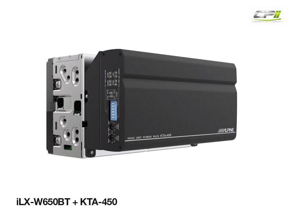 Alpine KTA-450 4-Kanal Verstärker (Head Unit Power Pack) – KTA-450-03 CPII