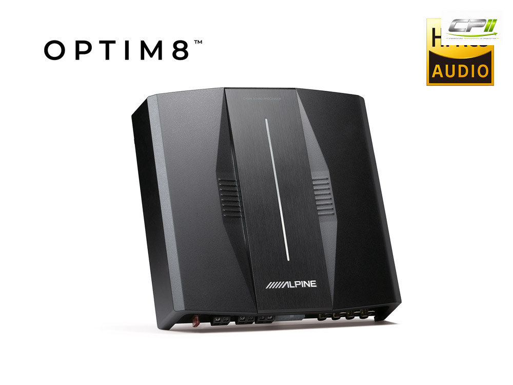 Alpine PXE-C80-88 OPTIM8 8-Kanal DSP-Verstärker mit automatischen Soundtuning