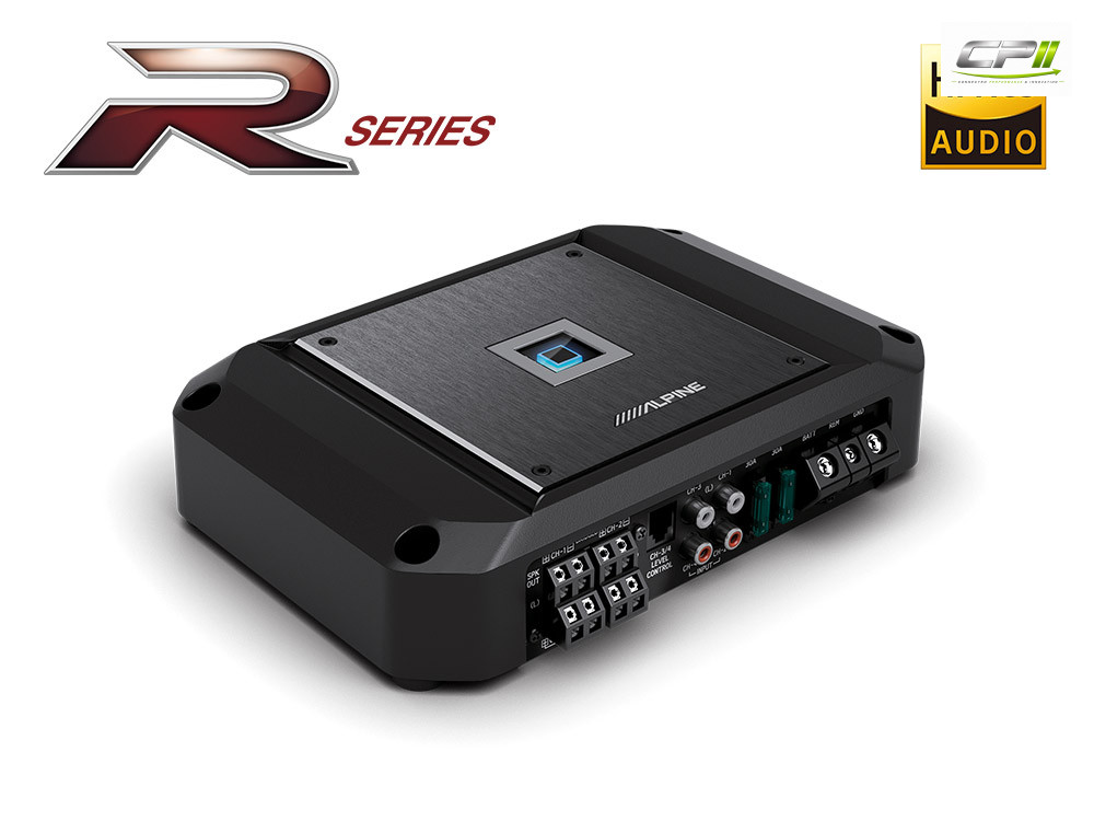 Alpine R2-A60F R-Series 4-Kanal Digital-Verstärker - RMS Leistung 4x 150W @ 2 Ohm Abverkauf