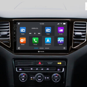 D9-135B Premium Android Autoradio für VW Golf Sportsvan mit 4 x 100W Class-D Verstärker, 10,1 Zoll Display (hochauflösend), I