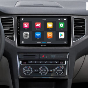 D9-135S Premium Android Autoradio für VW Golf Sportsvan mit 4 x 100W Class-D Verstärker, 10,1 Zoll Display (hochauflösend), I