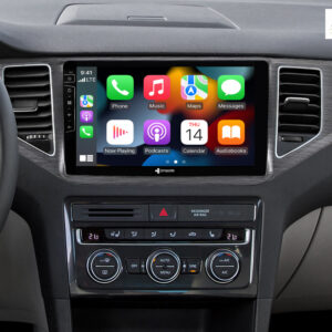 D9-135S Premium Android Autoradio für VW Golf Sportsvan mit 4 x 100W Class-D Verstärker, 10,1 Zoll Display (hochauflösend), I