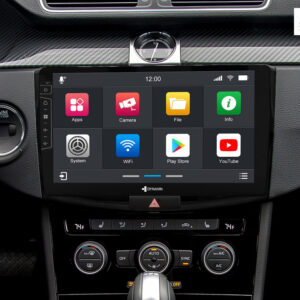 D9-2B Premium Android Autoradio für VW Passat B7 mit 4 x 100W Class-D Verstärker, 10,1 Zoll Display (hochauflösend), Inkl. He