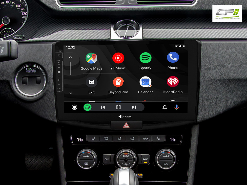D9-2B Premium Android Autoradio für VW Passat B7 mit 4 x 100W Class-D Verstärker, 10,1 Zoll Display (hochauflösend), Inkl. He