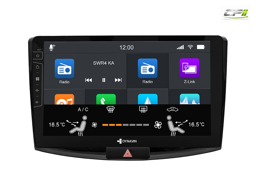 D9-2B Premium Android Autoradio für VW Passat B7 mit 4 x 100W Class-D Verstärker, 10,1 Zoll Display (hochauflösend), Inkl. He