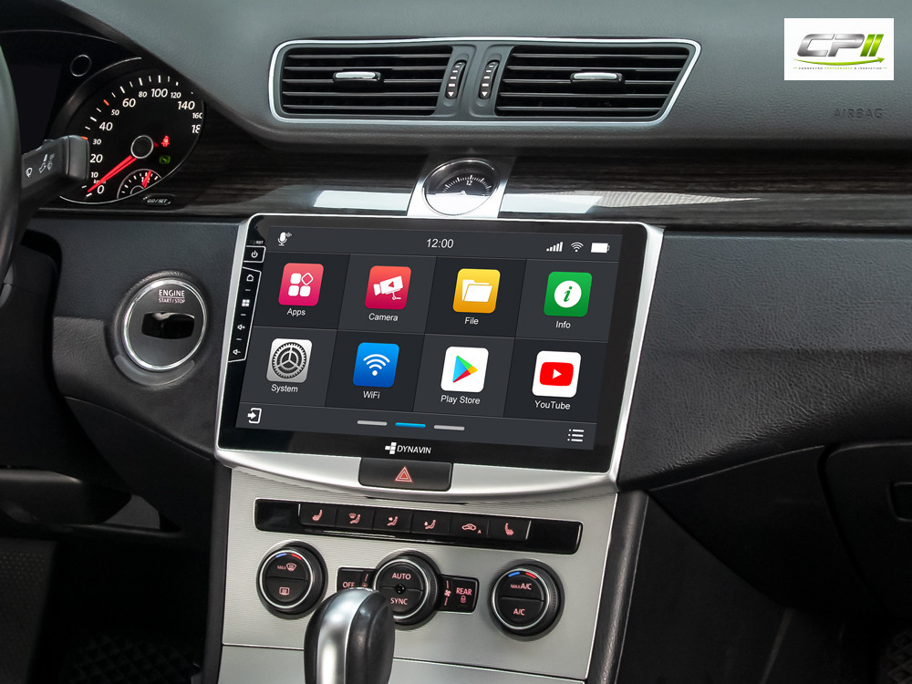 D9-2S Premium Flex 160 GB Android Autoradio für VW Passat B7 mit 4 x 100W Class-D Verstärker, 10,1 Zoll Display (hochauflösen