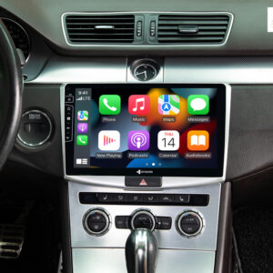 D9-2S Premium Flex 160 GB Android Autoradio für VW Passat B7 mit 4 x 100W Class-D Verstärker, 10,1 Zoll Display (hochauflösen
