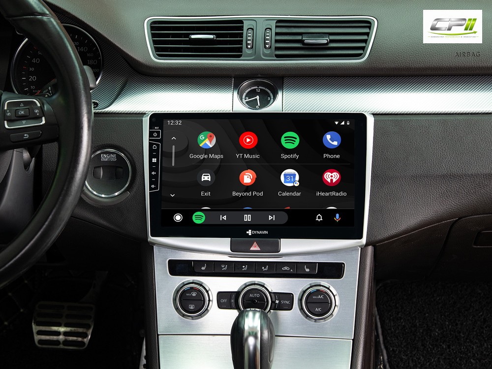 D9-2S Premium Flex 160 GB Android Autoradio für VW Passat B7 mit 4 x 100W Class-D Verstärker, 10,1 Zoll Display (hochauflösen