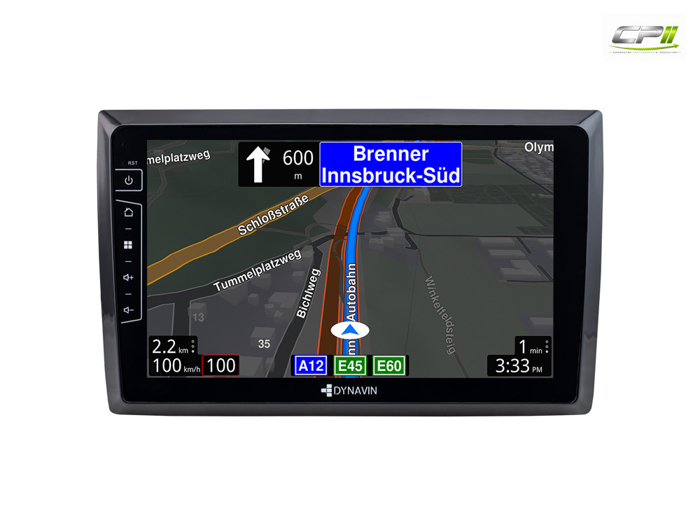 D9-36 Premium Android Autoradio für VW Beetle mit 4 x 100W Class-D Verstärker, 9 Zoll Display (hochauflösend), Inkl. Head-up-