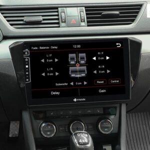 D9-37 Premium Android Autoradio für Skoda Superb mit 4 x 100W Class-D Verstärker, 10,1 Zoll Display (hochauflösend), Inkl. He