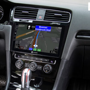 D9-3B Premium Android Autoradio für VW Golf 7 mit 4 x 100W Class-D Verstärker, 10,1 Zoll Display (hochauflösend), Inkl. Head-