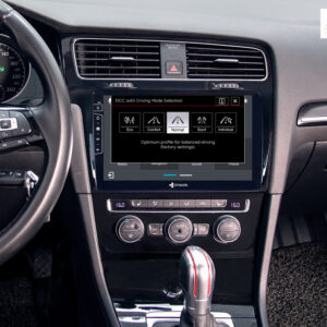 D9-3B Premium Android Autoradio für VW Golf 7 mit 4 x 100W Class-D Verstärker, 10,1 Zoll Display (hochauflösend), Inkl. Head-