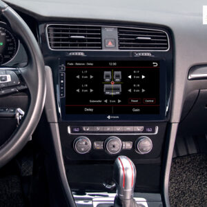 D9-3B Premium Android Autoradio für VW Golf 7 mit 4 x 100W Class-D Verstärker, 10,1 Zoll Display (hochauflösend), Inkl. Head-