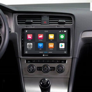 D9-3S Premium Flex 160 GB Android Autoradio für VW Golf 7 mit 4 x 100W Class-D Verstärker, 10,1 Zoll Display (hochauflösend),