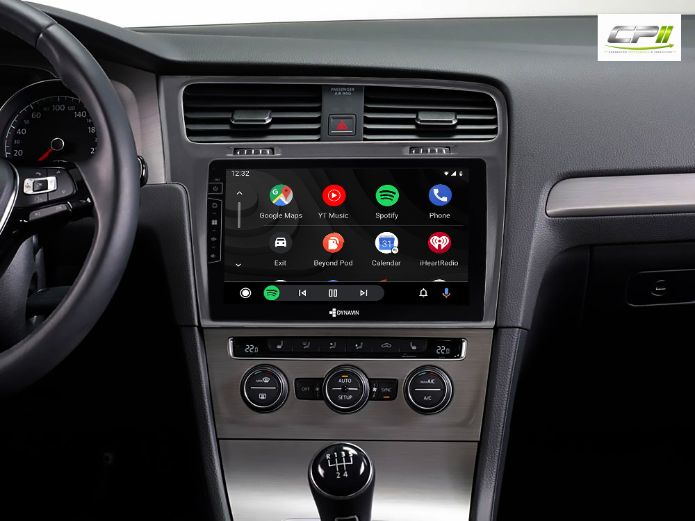 D9-3S Premium Flex 160 GB Android Autoradio für VW Golf 7 mit 4 x 100W Class-D Verstärker, 10,1 Zoll Display (hochauflösend),