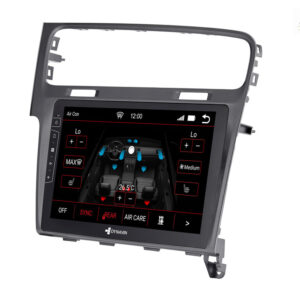 D9-3S Premium Flex 160 GB Android Autoradio für VW Golf 7 mit 4 x 100W Class-D Verstärker, 10,1 Zoll Display (hochauflösend),