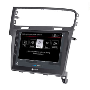 D9-3S Premium Flex 160 GB Android Autoradio für VW Golf 7 mit 4 x 100W Class-D Verstärker, 10,1 Zoll Display (hochauflösend),