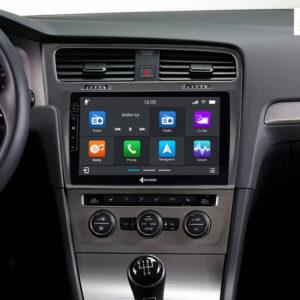 D9-3S Premium Flex 160 GB Android Autoradio für VW Golf 7 mit 4 x 100W Class-D Verstärker, 10,1 Zoll Display (hochauflösend),