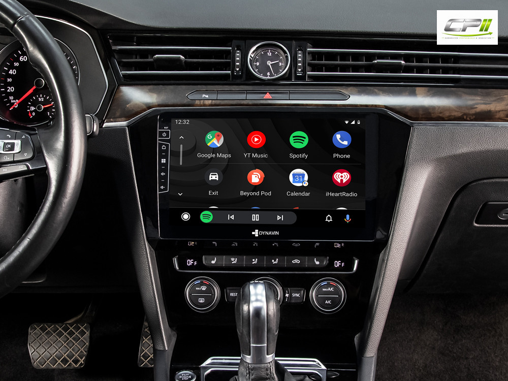 D9-55 Premium Android Autoradio für VW Passat B8 mit 4 x 100W Class-D Verstärker, 10,1 Zoll Display (hochauflösend), Inkl. He