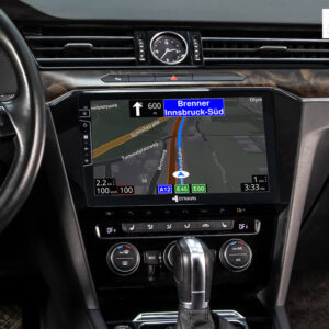 D9-55 Premium Android Autoradio für VW Passat B8 mit 4 x 100W Class-D Verstärker, 10,1 Zoll Display (hochauflösend), Inkl. He