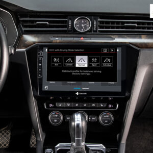 D9-55 Premium Android Autoradio für VW Passat B8 mit 4 x 100W Class-D Verstärker, 10,1 Zoll Display (hochauflösend), Inkl. He