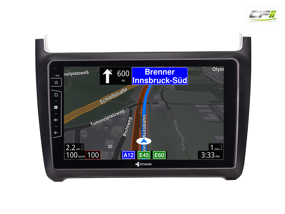 Dynavin Android Autoradio für VW Polo 6C mit 9 Zoll Display, Head-up-Display – D9-69H-05 CPII