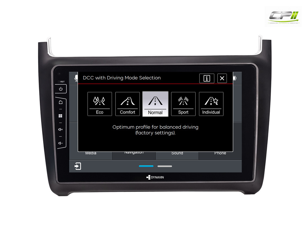 Dynavin Android Autoradio für VW Polo 6C mit 9 Zoll Display, Head-up-Display – D9-69H-07 CPII