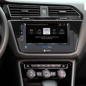 D9-82 Premium Android Autoradio für VW Tiguan mit 4 x 100W Class-D Verstärker, 10,1 Zoll Display (hochauflösend), Inkl. Head-