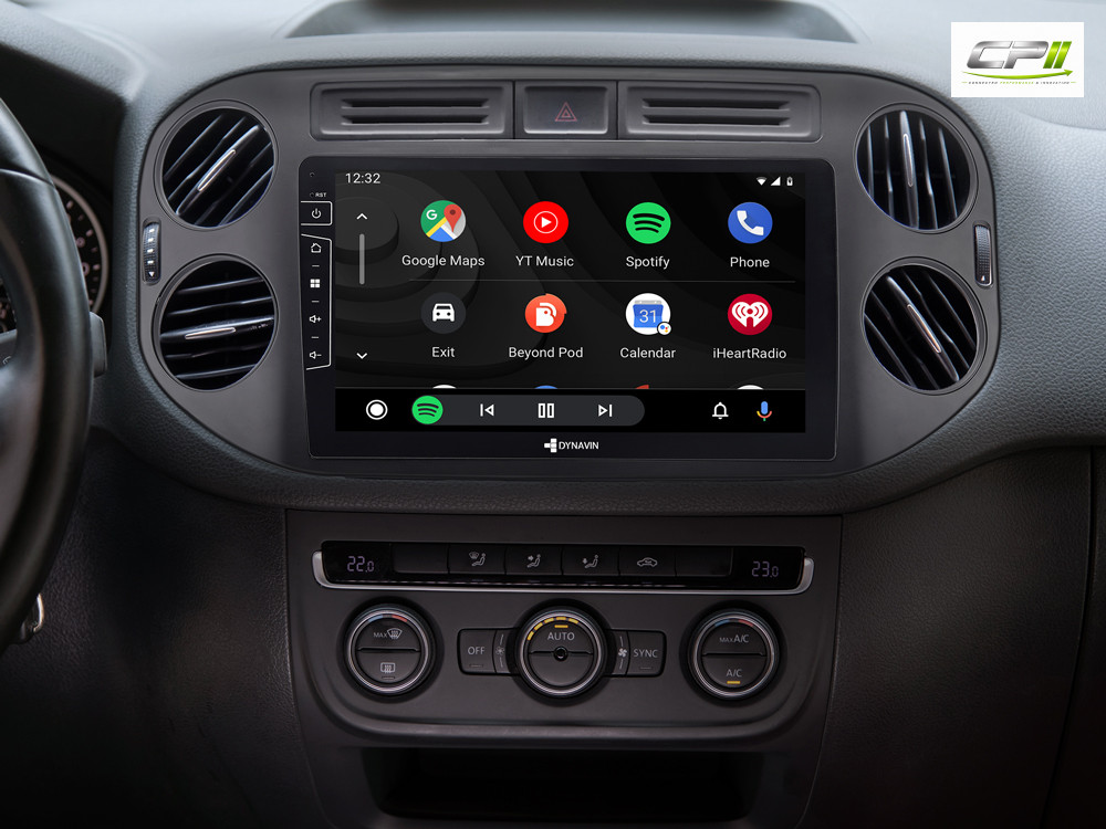 D9-83B Premium Android Autoradio für VW Tiguan 2007-2017 | Golf 5 mit 4 x 100W Class-D Verstärker, 9 Zoll Display (hochauflös