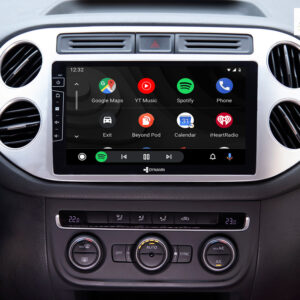 D9-83S Premium 192 GB Android Autoradio für VW Tiguan 2007-2017 | Golf 5 mit 4 x 100W Class-D Verstärker, 9 Zoll Display (hoc