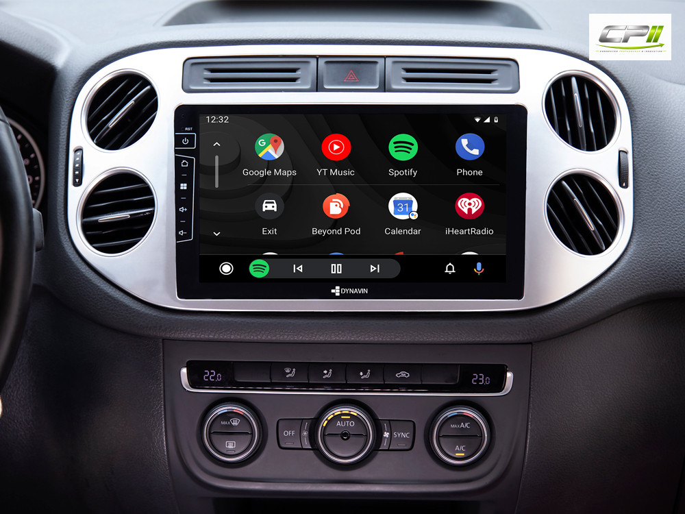 D9-83S Premium 192 GB Android Autoradio für VW Tiguan 2007-2017 | Golf 5 mit 4 x 100W Class-D Verstärker, 9 Zoll Display (hoc