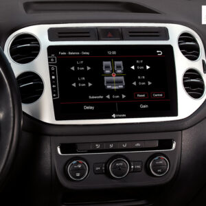 D9-83S Premium 192 GB Android Autoradio für VW Tiguan 2007-2017 | Golf 5 mit 4 x 100W Class-D Verstärker, 9 Zoll Display (hoc