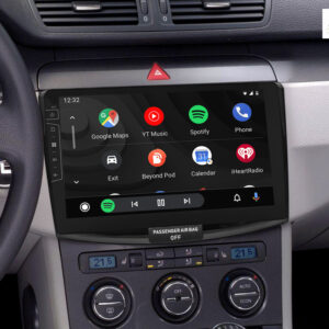 D9-B6B Premium Android Autoradio für VW Passat B6 mit 4 x 100W Class-D Verstärker, 10,1 Zoll Display (hochauflösend), Inkl. H