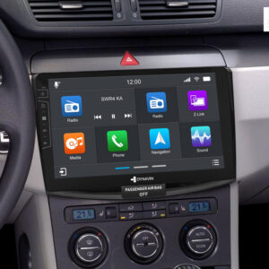 D9-B6B Premium Android Autoradio für VW Passat B6 mit 4 x 100W Class-D Verstärker, 10,1 Zoll Display (hochauflösend), Inkl. H