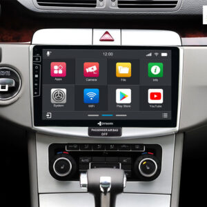 D9-B6S Premium Flex 160 GB Android Autoradio für VW Passat B6 mit 4 x 100W Class-D Verstärker, 10,1 Zoll Display (hochauflöse