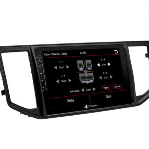 D9-CA Premium Android Autoradio für VW Crafter mit 4 x 100W Class-D Verstärker, 10,1 Zoll Display (hochauflösend), Inkl. Head