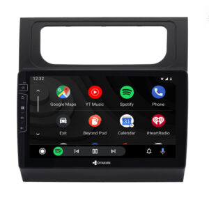 D9-DF15 Premium Android Autoradio für VW Touran mit 4 x 100W Class-D Verstärker, 10,1 Zoll Display (hochauflösend), Inkl. Hea
