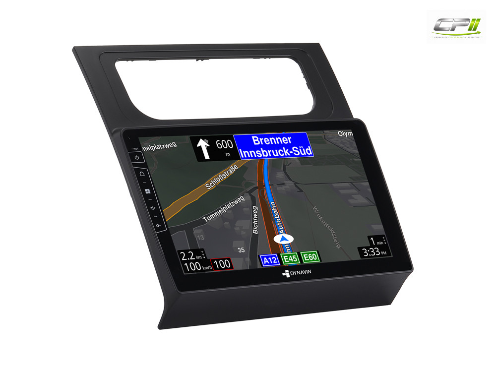 D9-DF15 Premium Android Autoradio für VW Touran mit 4 x 100W Class-D Verstärker, 10,1 Zoll Display (hochauflösend), Inkl. Hea