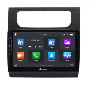 D9-DF15 Premium Android Autoradio für VW Touran mit 4 x 100W Class-D Verstärker, 10,1 Zoll Display (hochauflösend), Inkl. Hea