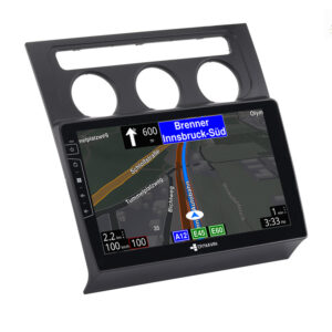 D9-DF17 Premium Android Autoradio für VW Touran mit 4 x 100W Class-D Verstärker, 10,1 Zoll Display (hochauflösend), Inkl. Hea