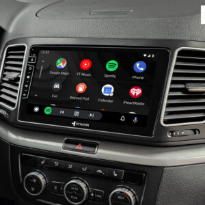 D9-DF56 Premium Android Autoradio für VW Sharan Seat Alhambra mit 4 x 100W Class-D Verstärker, 9 Zoll Display (hochauflösend)