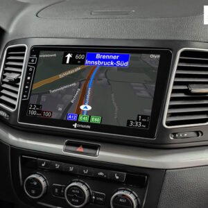 D9-DF56 Premium Android Autoradio für VW Sharan Seat Alhambra mit 4 x 100W Class-D Verstärker, 9 Zoll Display (hochauflösend)