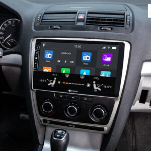 D9-DF63 Premium Android Autoradio für Skoda Octavia II mit 4 x 100W Class-D Verstärker, 10,1 Zoll Display (hochauflösend), In