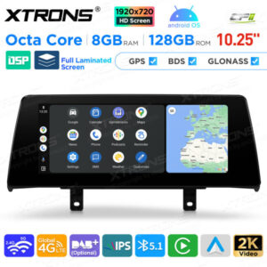 QAB12EVB12NER 10,25 Zoll Android Octa Core 8 GB + 128 GB Auto GPS Multimedia Player für BMW 1er F20 / F21 2er F23 Cabrio EVO