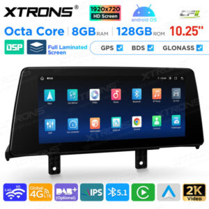 QAB12EVB12NER 10,25 Zoll Android Octa Core 8 GB + 128 GB Auto GPS Multimedia Player für BMW 1er F20 / F21 2er F23 Cabrio EVO