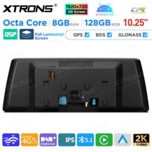 QAB12EVB12NER 10,25 Zoll Android Octa Core 8 GB + 128 GB Auto GPS Multimedia Player für BMW 1er F20 / F21 2er F23 Cabrio EVO