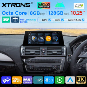 QAB12EVB12NER 10,25 Zoll Android Octa Core 8 GB + 128 GB Auto GPS Multimedia Player für BMW 1er F20 / F21 2er F23 Cabrio EVO