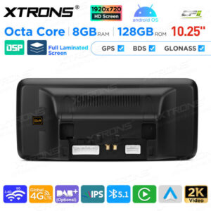 QAM1245M12ML45 10,25 Zoll Android Octa Core 8 GB + 128 GB Auto GPS Multimedia Player für Mercedes-Benz ML-Klasse W166 (2012-2