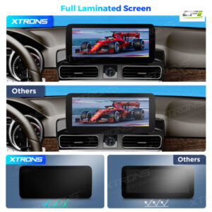 QAM1245M12ML45 10,25 Zoll Android Octa Core 8 GB + 128 GB Auto GPS Multimedia Player für Mercedes-Benz ML-Klasse W166 (2012-2